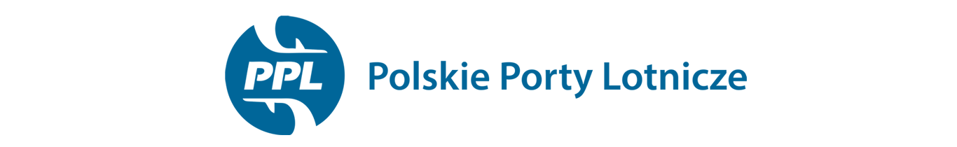 Logo Polskie Porty Lotnicze